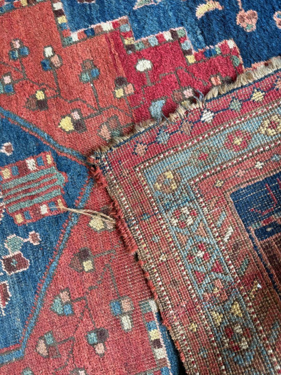 On Hold for Todd - Antique Bidjar Runner Rug | 3' 3" x 14' 1"