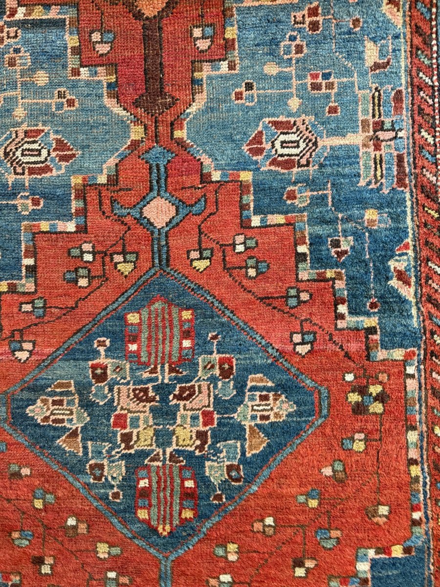 On Hold for Todd - Antique Bidjar Runner Rug | 3' 3" x 14' 1"