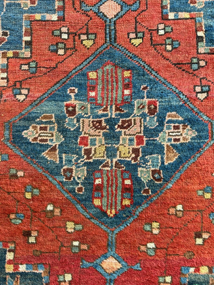 On Hold for Todd - Antique Bidjar Runner Rug | 3' 3" x 14' 1"