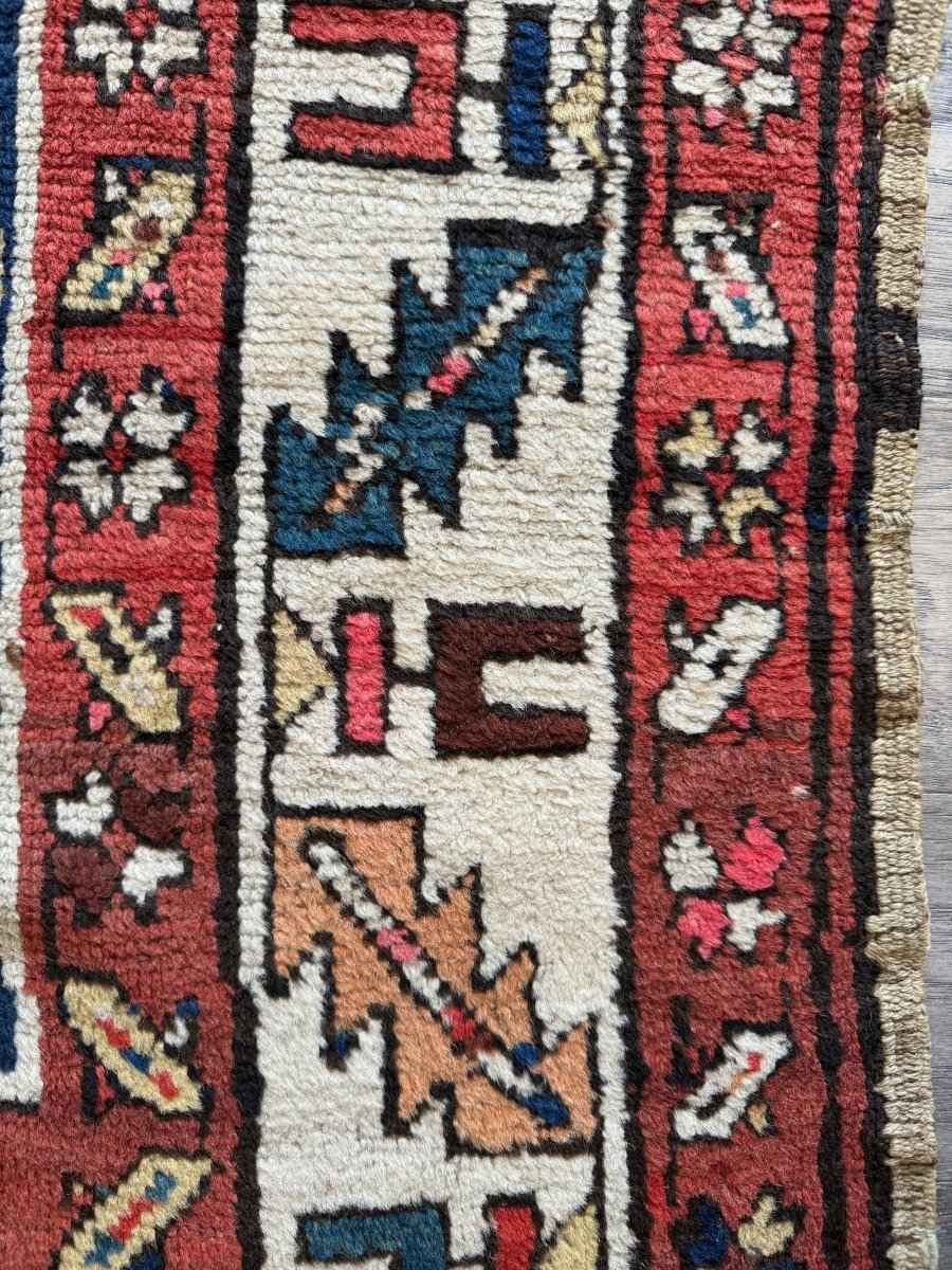 Antique Caucasian Kazak Rug | 3' 9" x 9' 6"