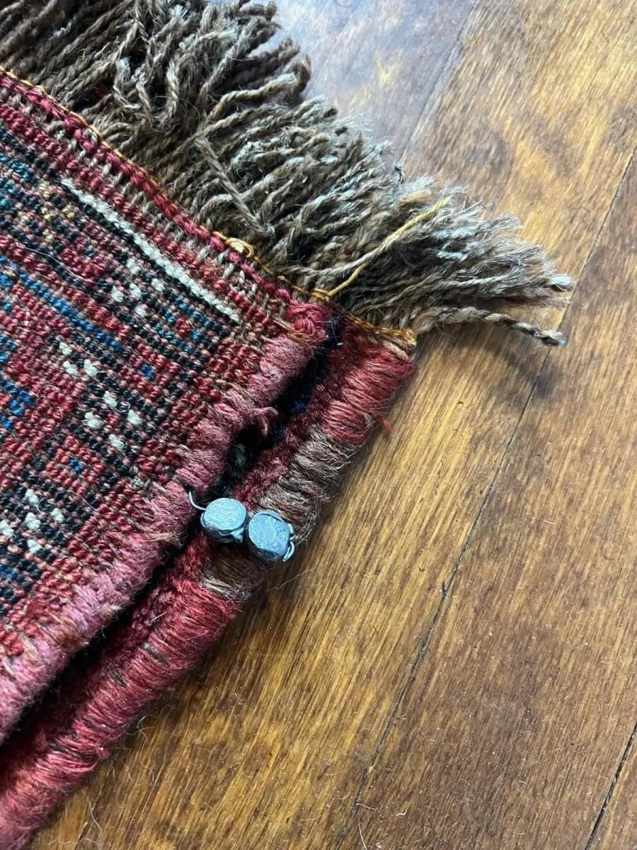 Antique Khamseh rug| 11’6”x5’7”