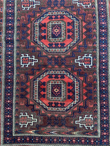Antique Persian Baluch Rug | 5' 1" x 3'