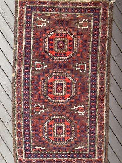 Antique Persian Baluch Rug | 5' 1" x 3'