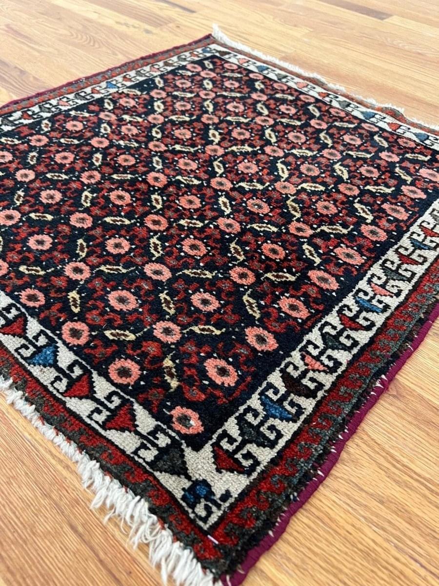 Antique Persian Malayer Rug | 2' 1" x 2'