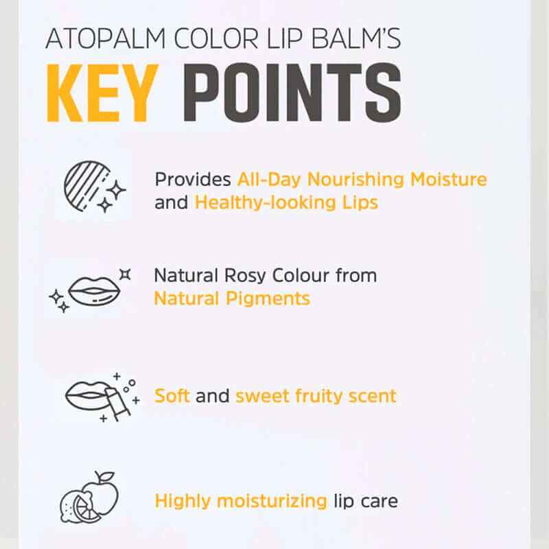 Atopalm Color Lip Balm 3.3g