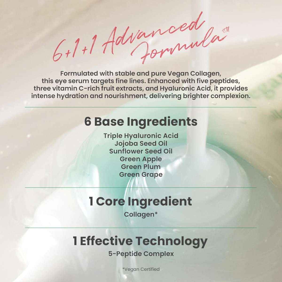 Axis-y Vegan Collagen Eye Serum 10ml