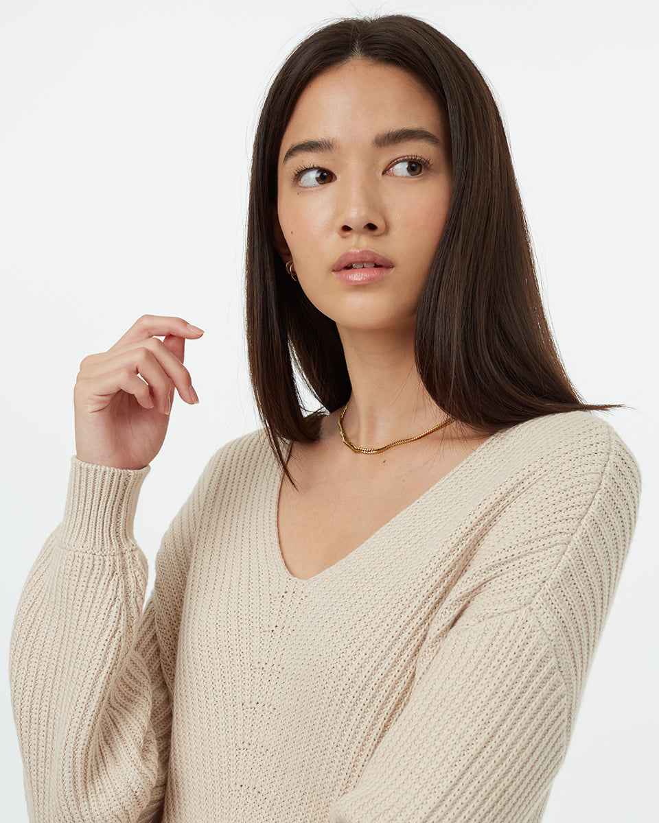 Highline V-Neck Sweater Dress