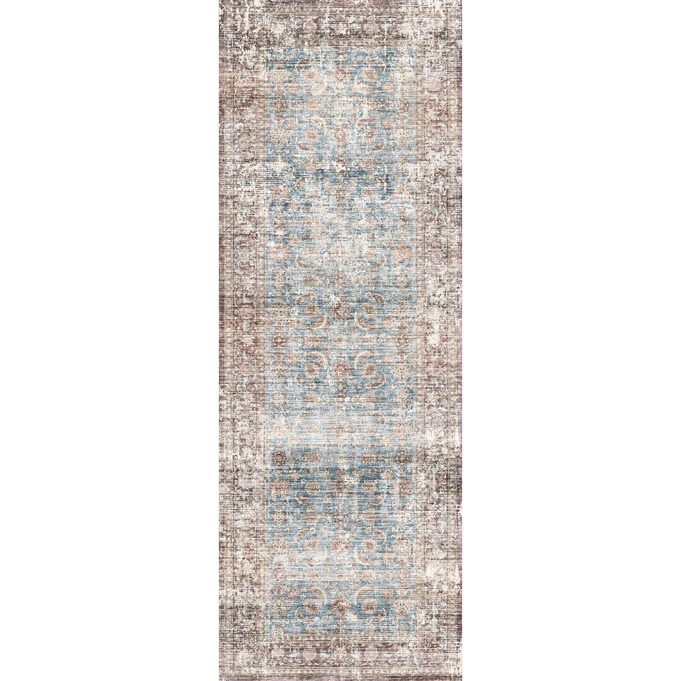 Zariah Brick Lagoon Teppich