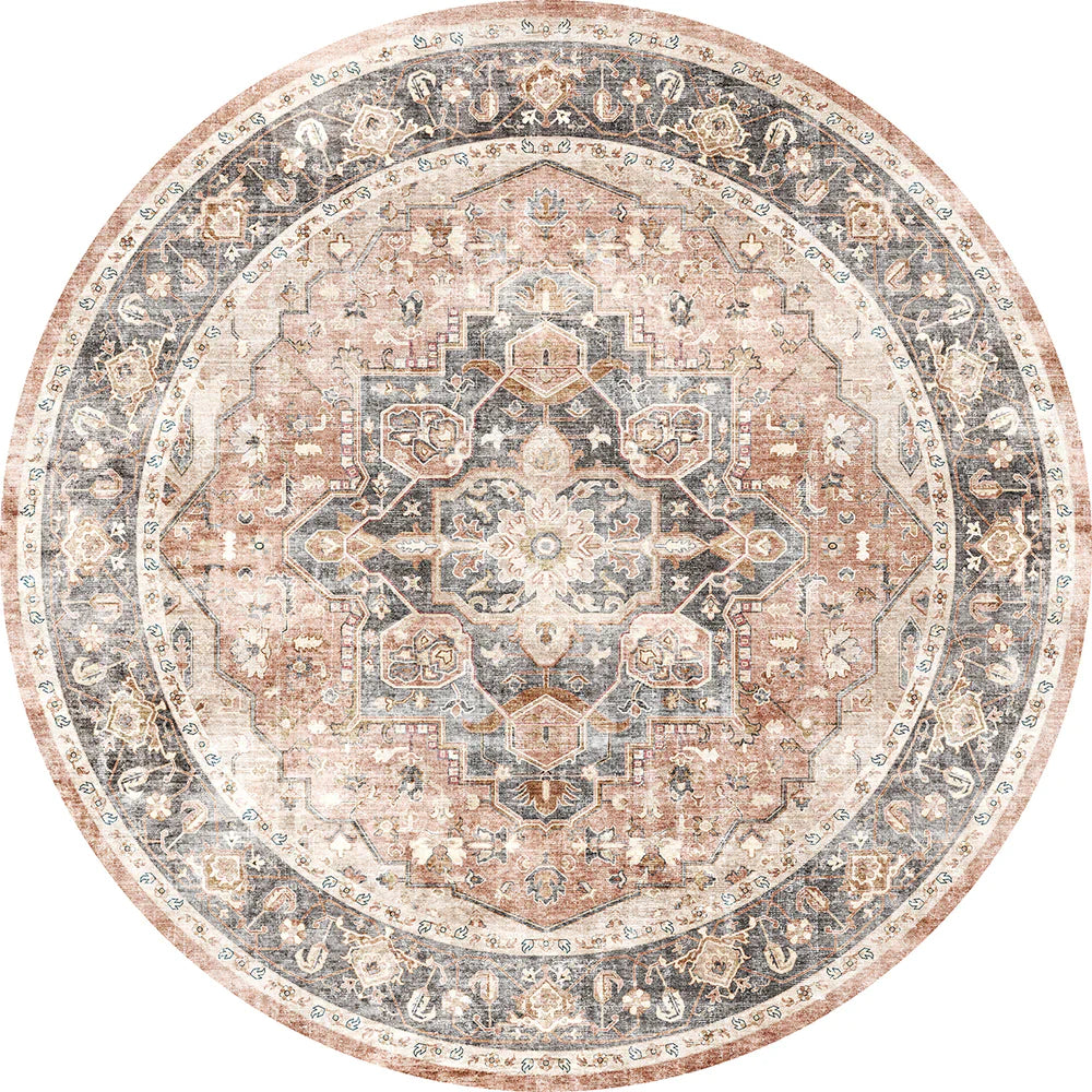 Riverra Terracotta Black Teppich