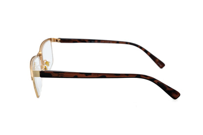 Alaric – Half-Rim Rectangular Readers | Bolero Eyewear