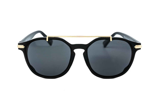 Draxler – Round Brow Bar Sunglasses | Bolero Eyewear