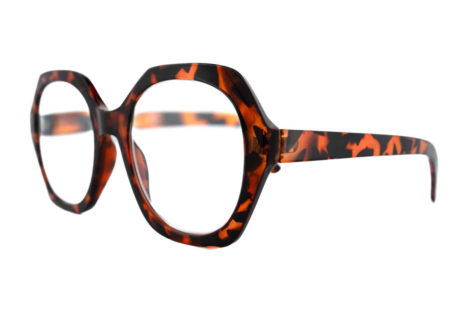 Saffron – Oversized Geometric Readers | Bolero Eyewear