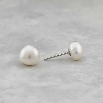 Boucles d'oreilles Perles Baroques en argent sterling
