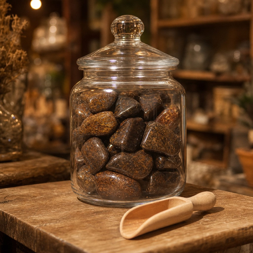 Bronzite Tumbled Stone