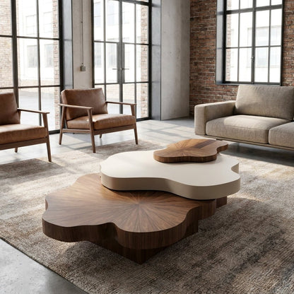 BT70 Nordic 3-stöckiges modernes Couchtisch-Set