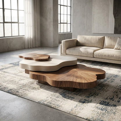 BT70 Nordic 3-stöckiges modernes Couchtisch-Set