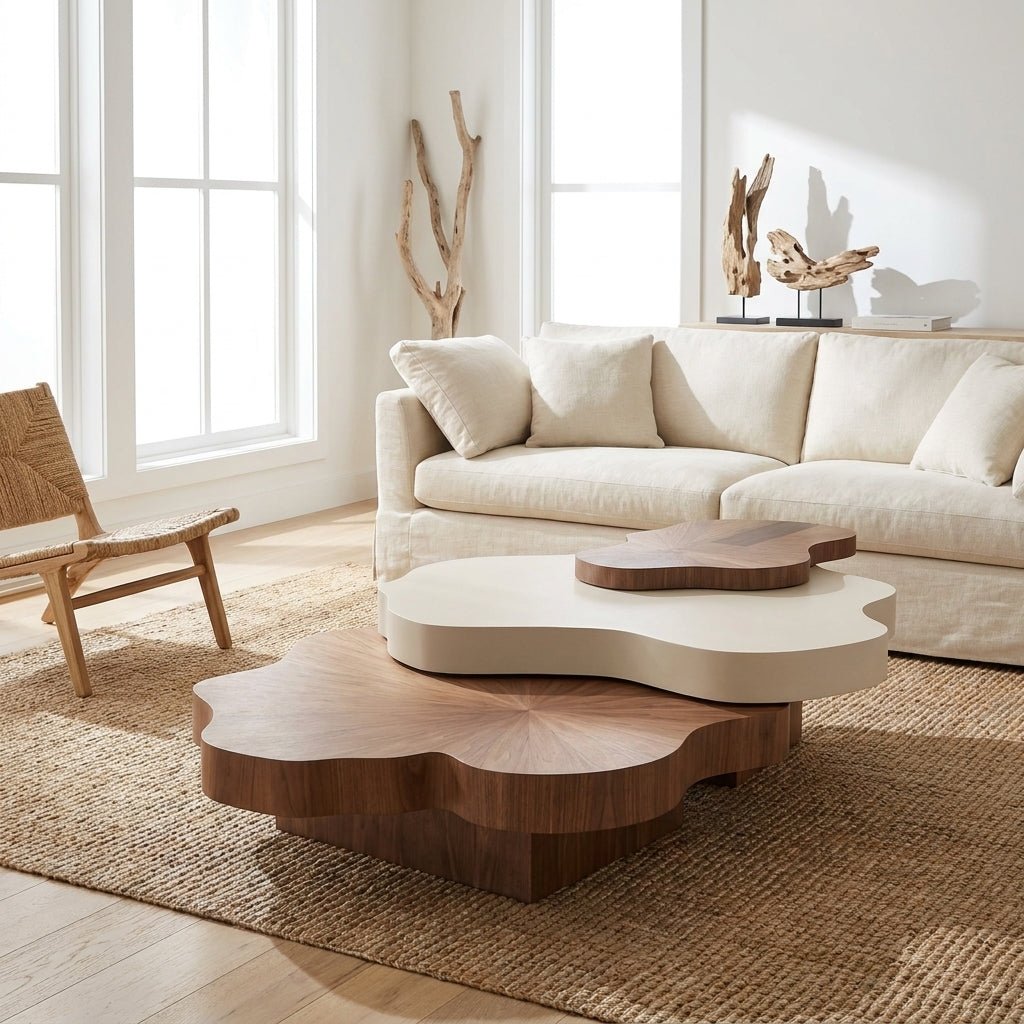 BT70 Nordic 3-stöckiges modernes Couchtisch-Set