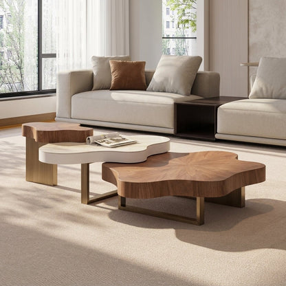 BT70 Nordic 3-stöckiges modernes Couchtisch-Set