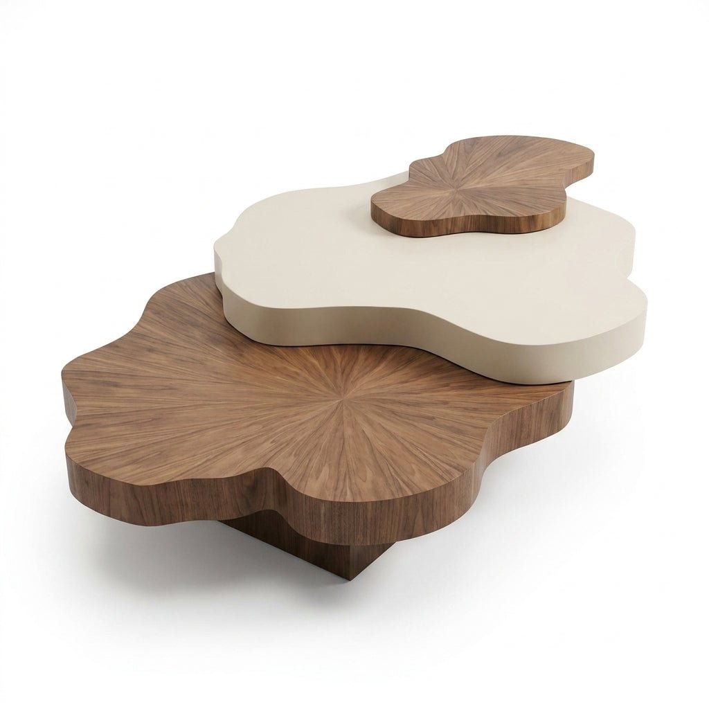 BT70 Nordic 3-stöckiges modernes Couchtisch-Set