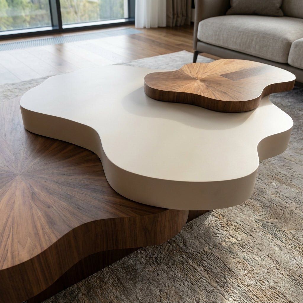 BT70 Nordic 3-stöckiges modernes Couchtisch-Set