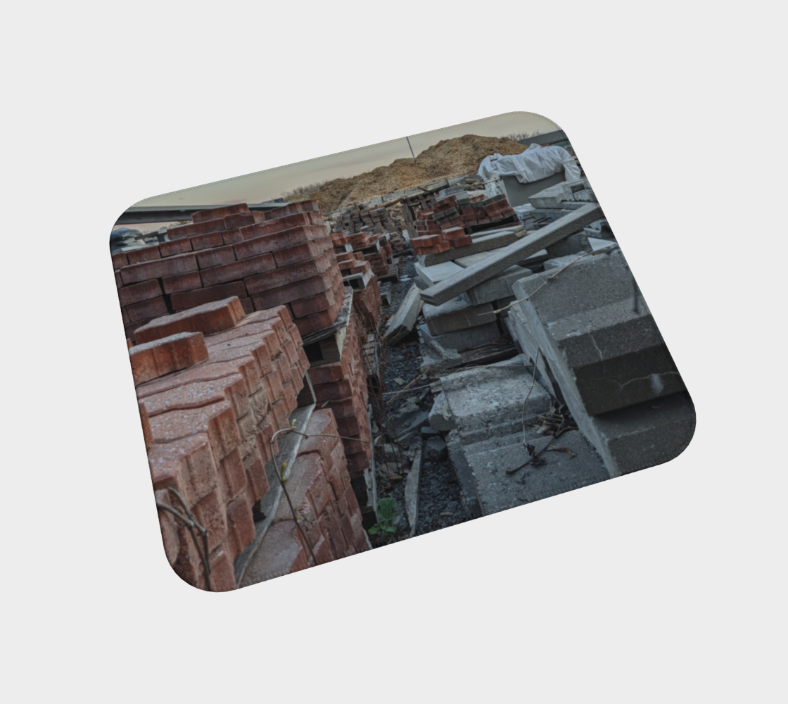 Small | Desk Mat | Brick Yard