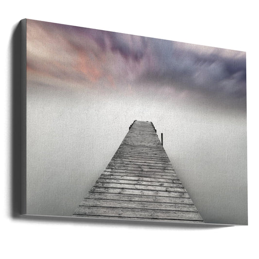 Quay Pier in Fog