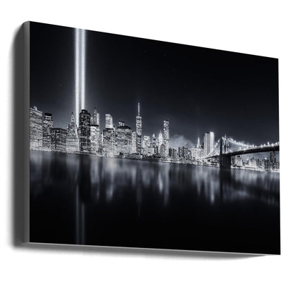 Wall art Unforgettable 9-11. Manhattan