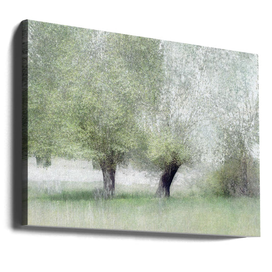 Wandbild Junges Grün
