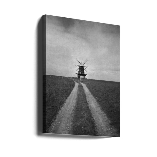 Wandbild Windmühle