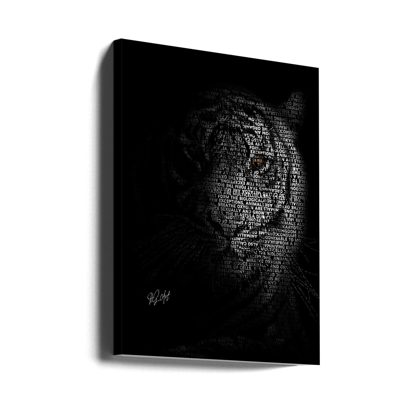 Wall art The Tiger