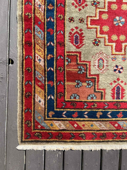 Caucasian Derbend Rug | 3' 1" x 6'