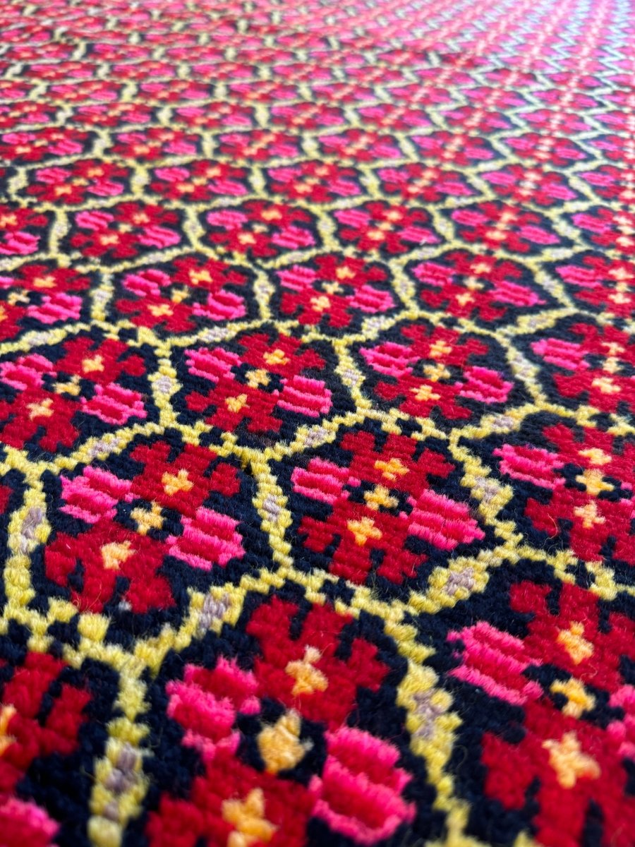 Caucasian Karabagh Runner Rug | 4' 1" x 15'