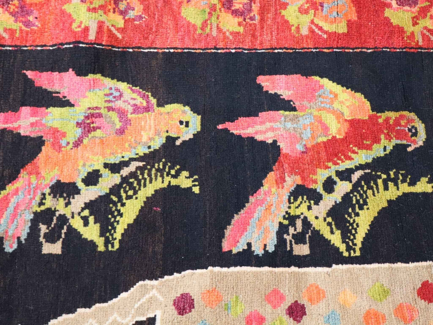 Caucasian Karabakh Rug | 4' 5" x 9' 8"