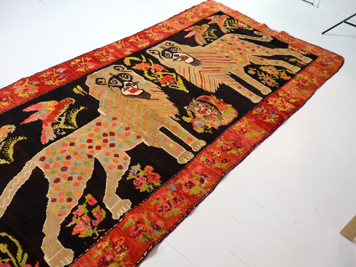 Caucasian Karabakh Rug | 4' 5" x 9' 8"