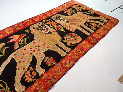 Caucasian Karabakh Rug | 4' 5" x 9' 8"