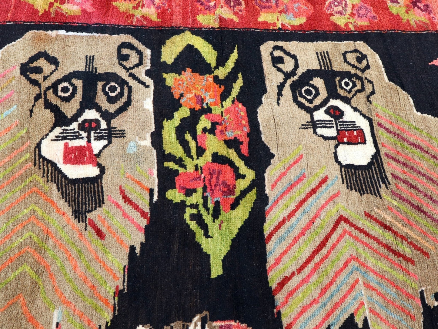 Caucasian Karabakh Rug | 4' 5" x 9' 8"
