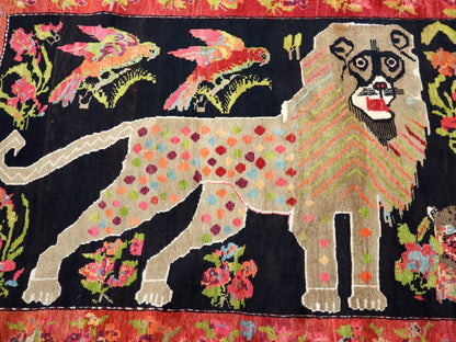 Caucasian Karabakh Rug | 4' 5" x 9' 8"