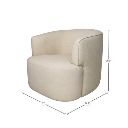 Chandler Swivel Club Chair