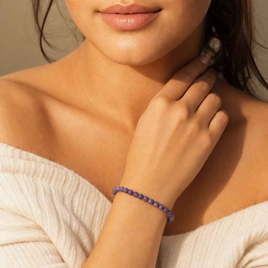 Charoite 7mm Bead Bracelet