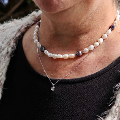 Collier Étoile du Nord en argent sterling