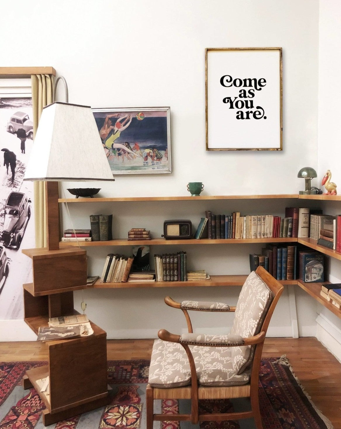 Come As You Are Wood Sign - AURABAGS SHOP