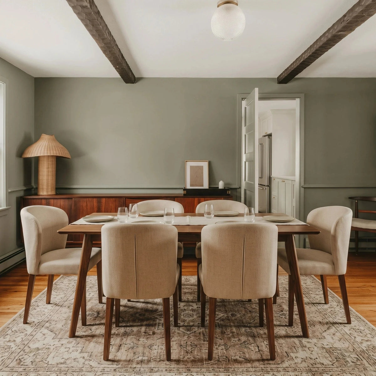 Corbin Extendable Dining Table Set