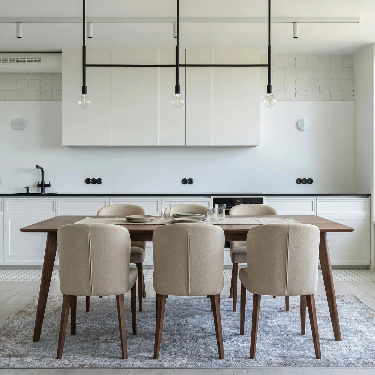 Corbin Extendable Dining Table Set