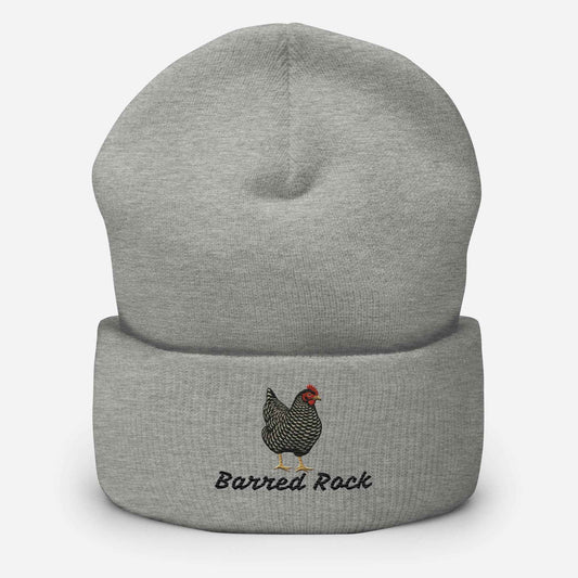 Barred Rock Cuffed Toque (Beanie)
