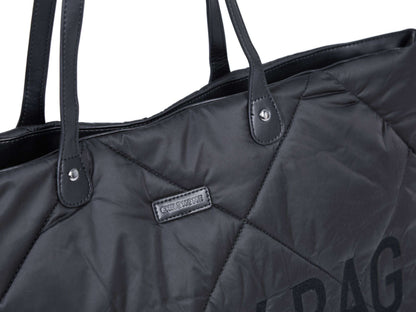 Cloud Comfort Puffer Family Bag - Black