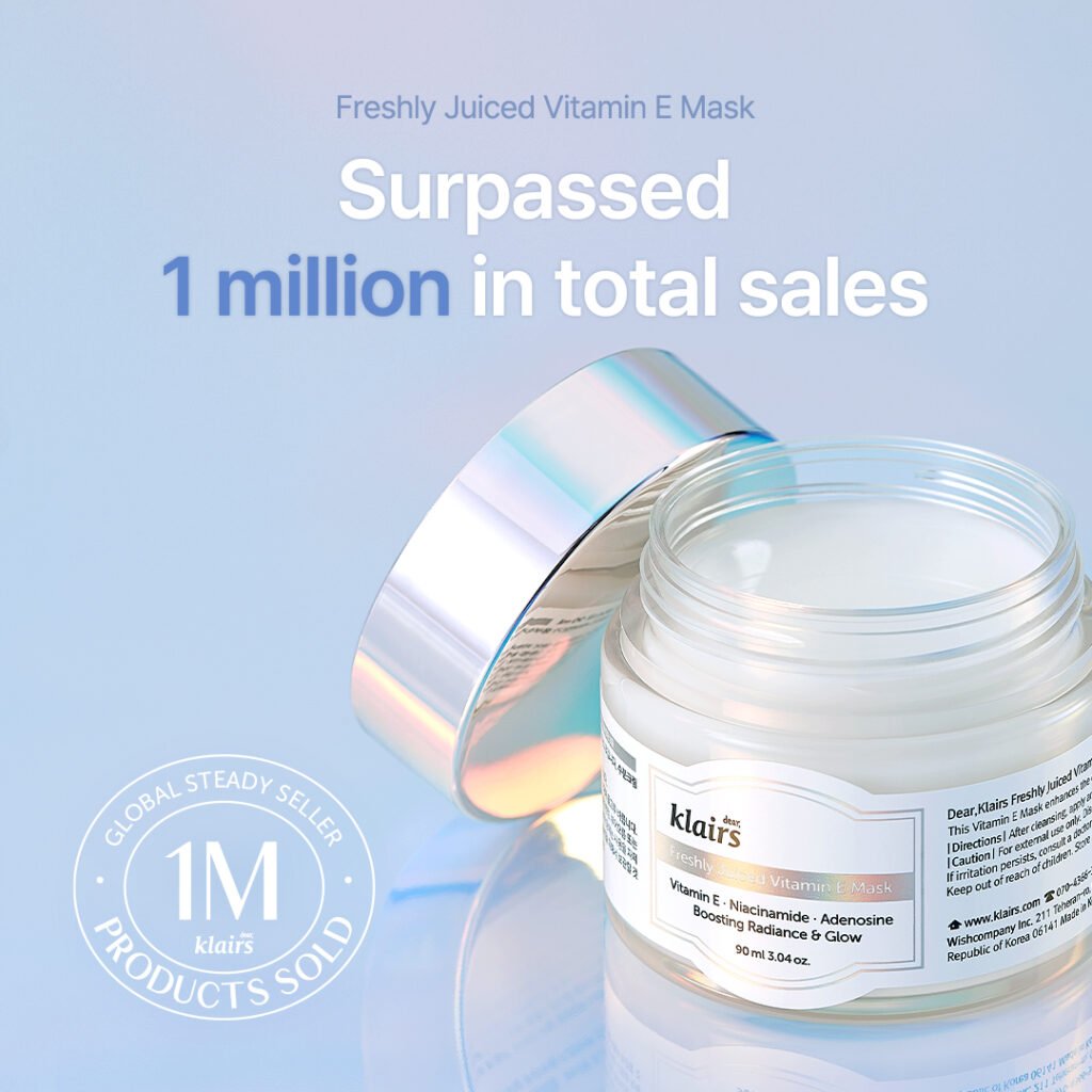 Dear, Klairs Freshly Juiced Vitamin E Mask 90g