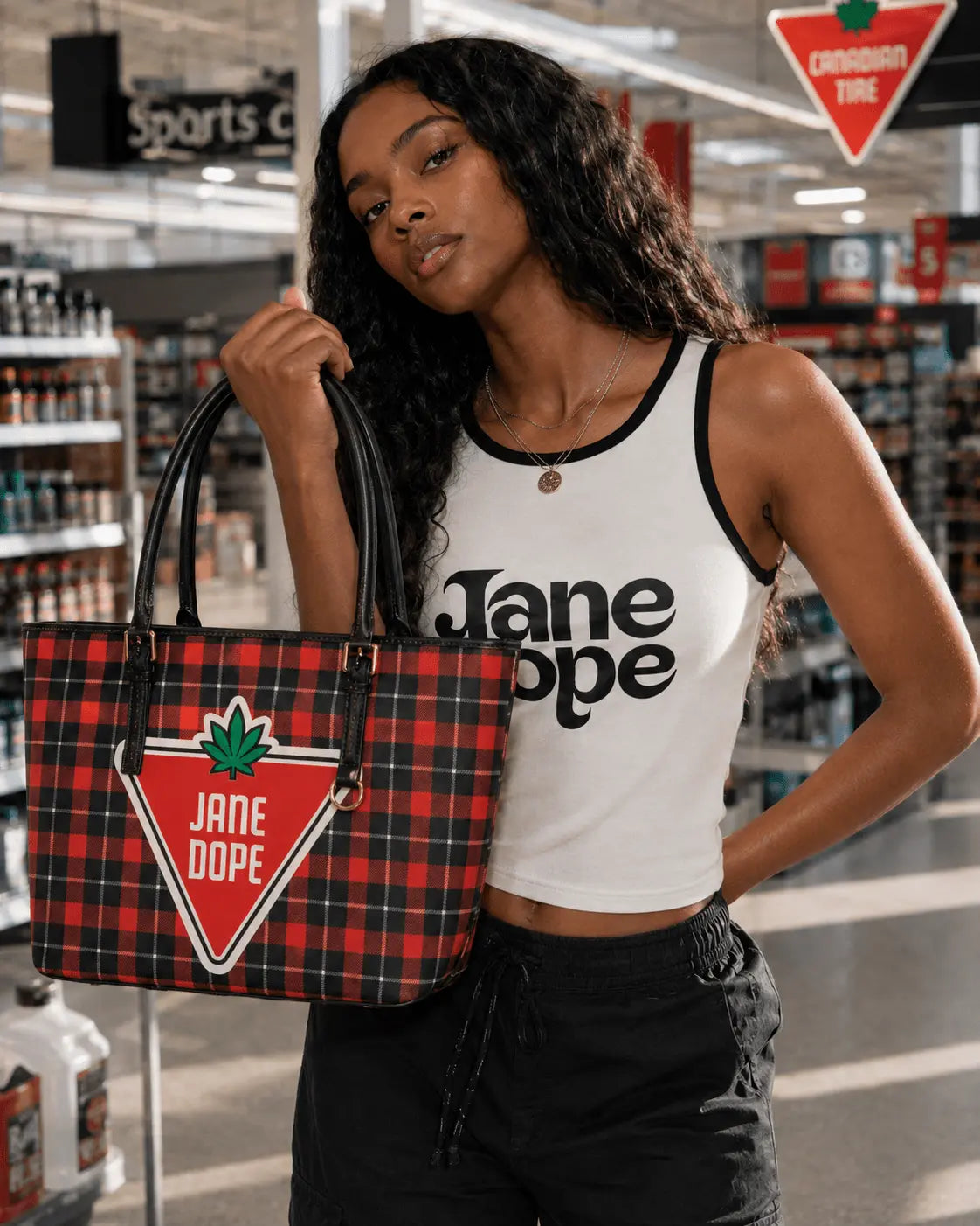 The Hot Canadian Leathery Tote