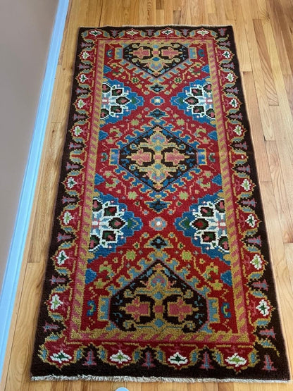 Eastern European Rug | 6' 6" x 3' 3"