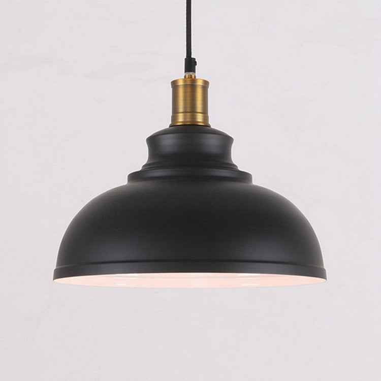Industrial Pendant Light - Barn Metal Hanging Light Fixture for Kitchen Island, 30cm E27 Vintage Ceiling Lamp