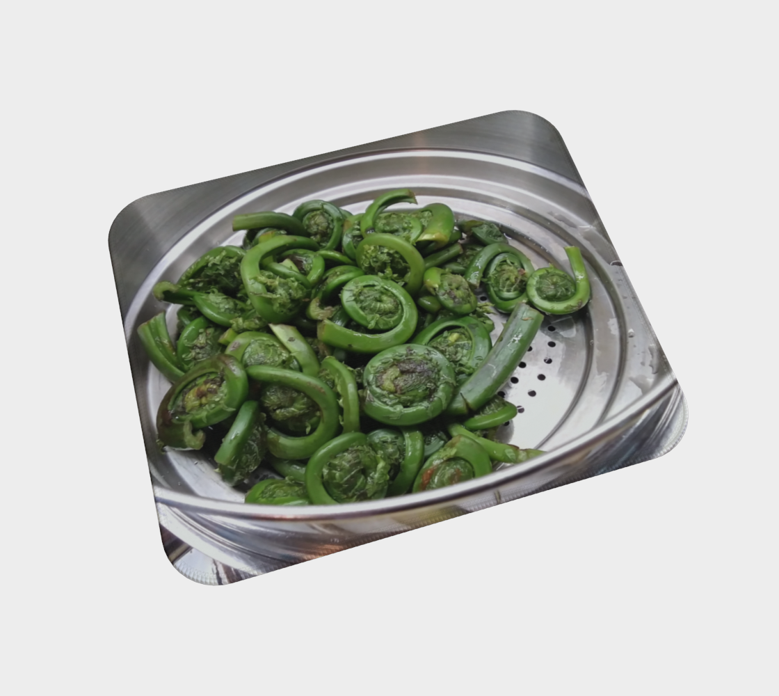 Small | Desk Mat | Fiddleheads